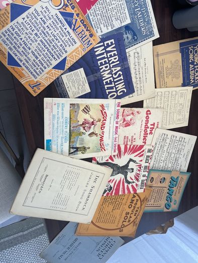 Vintage Sheet music