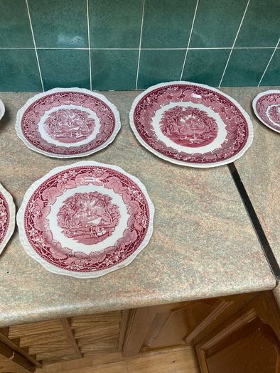 Dinnerware - Chain - Mason - Ironstone Vista Pink