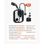 Mobile Wallbox, 3.6 kW 16A, Type 2 Portable EV Charger, Single Phase Electric Vehicle Car Charger with 6 m Charging Cable, Schuko16A Plug, LCD, Adjustable EV Charging Station, IP66 Control Box Image 3