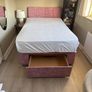 4ft bed and mattress Image 3