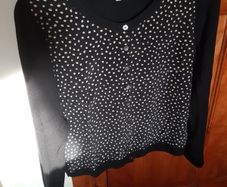 Ladies Black Cardigan East brand Size Medium