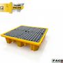 280L/62 Polyethylene Spill Pallet for Industrial Storage Image 3
