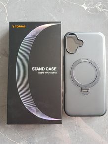 Iphone 16 plus Torras 360 stand black case