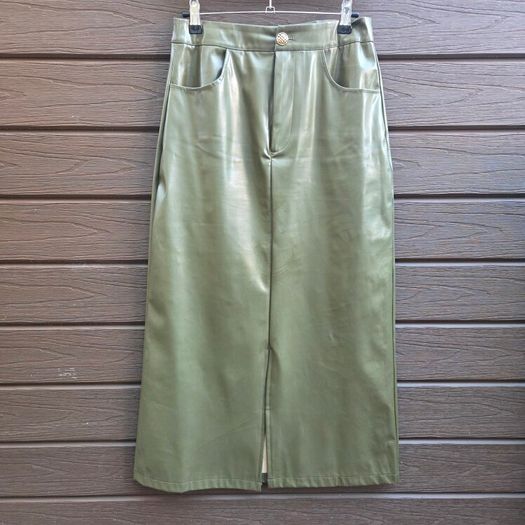 Green Faux leather set, size 10