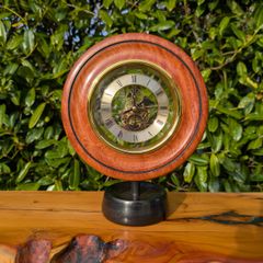 Bubinga Clock