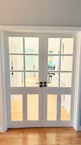 5 x White Internal Solid Doors  Excellent Condition