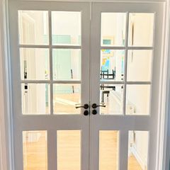 5 x White Internal Solid Doors  Excellent Condition