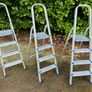 3 Aluminium Ladders Like New Image 3