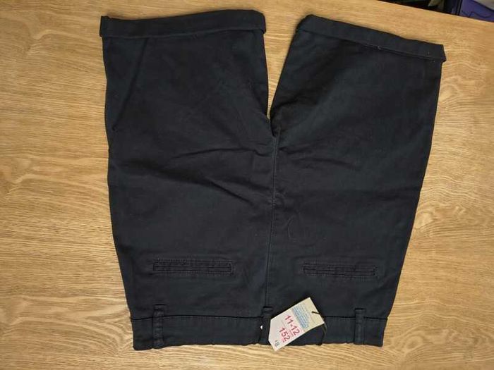 Cotton chino trousers (navy) Size 11-12