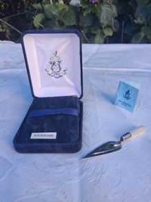 Sterling Silver Novelty Trowel Bookmark