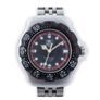 TAG HEUER WRIST WATCH, black dial with date, stainless steel bracelet strap, case ca. 34 mm Image 5