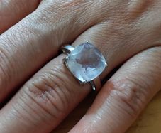 Sterling Silver Ring - Size N - Stamped for Silver (S41)