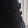 Boohoo Black Dress Midi Image 3