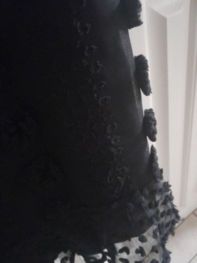 Boohoo Black Dress Midi