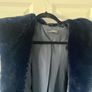 Navy faux fur James Lakeland gilet Image 6
