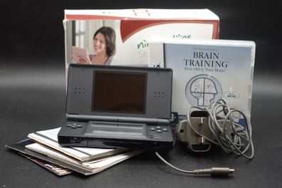 Nintendo DS Lite Black Console Bundle