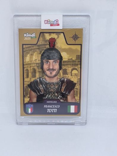 Francesco Totti Kimdi Football 2025 collectible card.