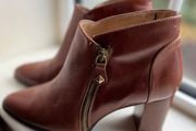 Renatta Leather Ankle Boot