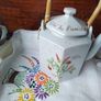 Two Wicker Handled Teapots Image 5