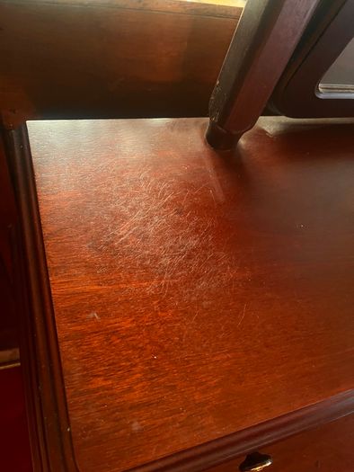 Mahogany dressing table