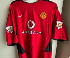 Man United Authentic 2002-2003 Home Shirt