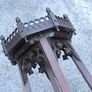 Late 1800s gothic style plant stand Image 10