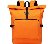 Oxford Cloth School Bag (Orange)