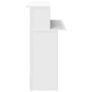 Reception Desk White 100x50x103.5 cm Image 6