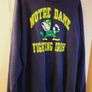 Vintage 80s/90s Rare Notre Dame college Sweatshirt Made in USA Image 4