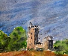 glenveagh national park watercolour