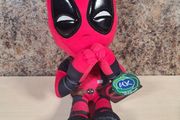 Marvel Deadpool Hand Heart Teddy Plushie Soft Toy 12 Inch Brand New With Tags