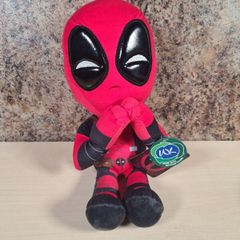 Marvel Deadpool Hand Heart Teddy Plushie Soft Toy 12 Inch Brand New With Tags