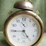 Vintage 1940's Jerger Wecker Alt Jerger Wecker, Messing, Vintage Germany, works Image 4