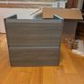 Roca Ona Bathroom vanity unit Dark Elm colour Image 4