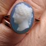 9ct Gold Antique Cameo Ring Image 5