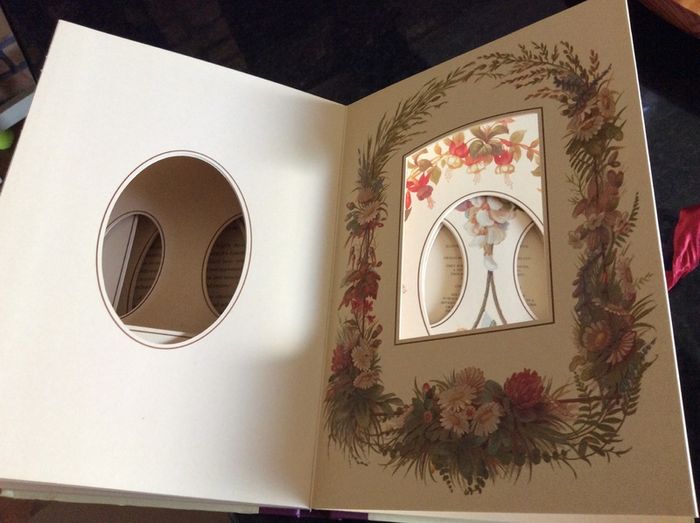 Victorian Flowers Photo Album