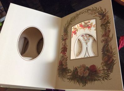Victorian Flowers Photo Album