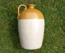 Stoneware Flagon