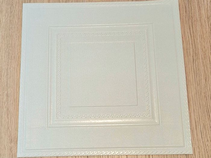 68pcs 3D decorative wall ceiling stickers self-adhesive 34x34cm