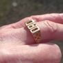 9 Carat Gold Dad Ring Image 3