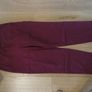 Medical Scrubs Drawstring Trousers XL Wine Image 4