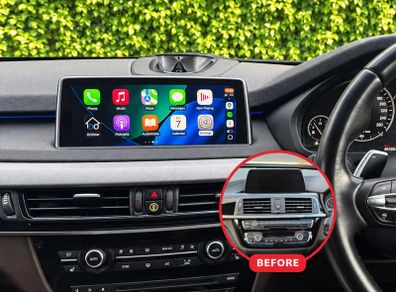 BMW X5 Apple CarPlay & Android Auto Radio