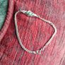 beautiful lady 925 silver chain bracelet Image 3