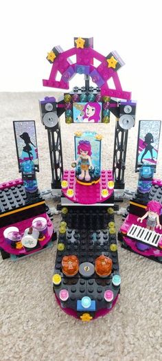 Lego Friends, Pop star show stage, 41105