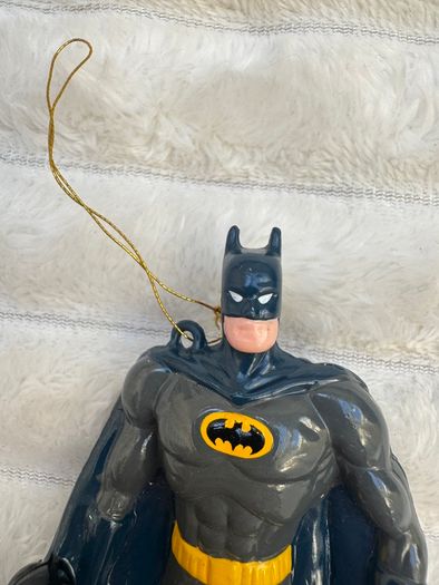 Vintage Batman & Robin Christmas Ornament by Kurt S. Adler 2000 Used Please see photos