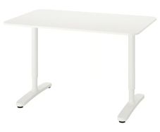 IKEA BEKANT Adjustable Desk, white, 120x80 cm