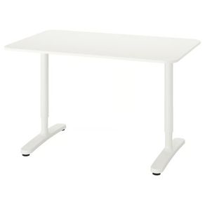 IKEA BEKANT Adjustable Desk, white, 120x80 cm
