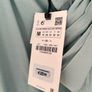 Zara light green top with ties at the back Sz M BNWT Image 4