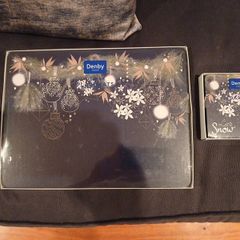 Denby placemats and coasters