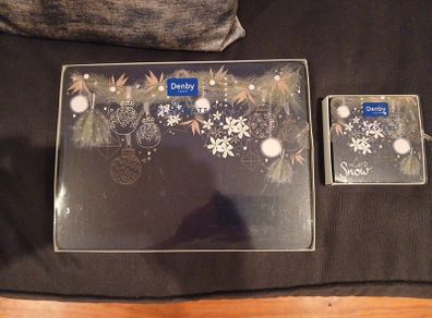 Denby placemats and coasters
